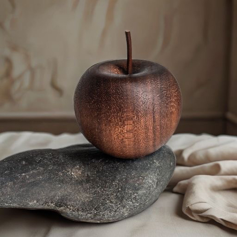 1PCS Of Wooden Apple Shaped Es - Home Fragrance And Diffuser のレビューと価格
