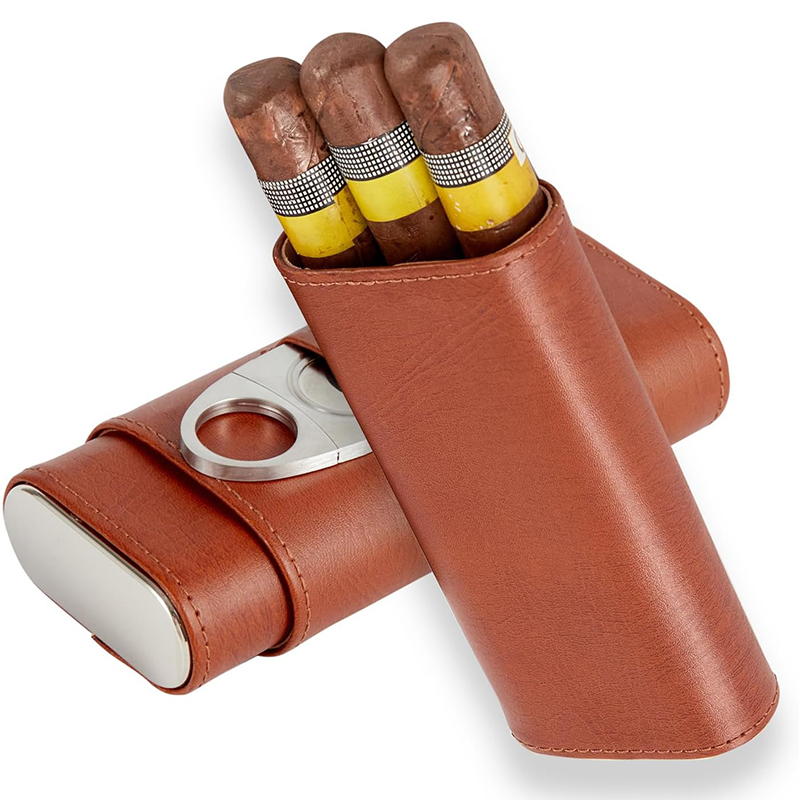 Cigar Case Travel Humidor Kit  - Home Fragrance Maple Walnut のレビューと価格