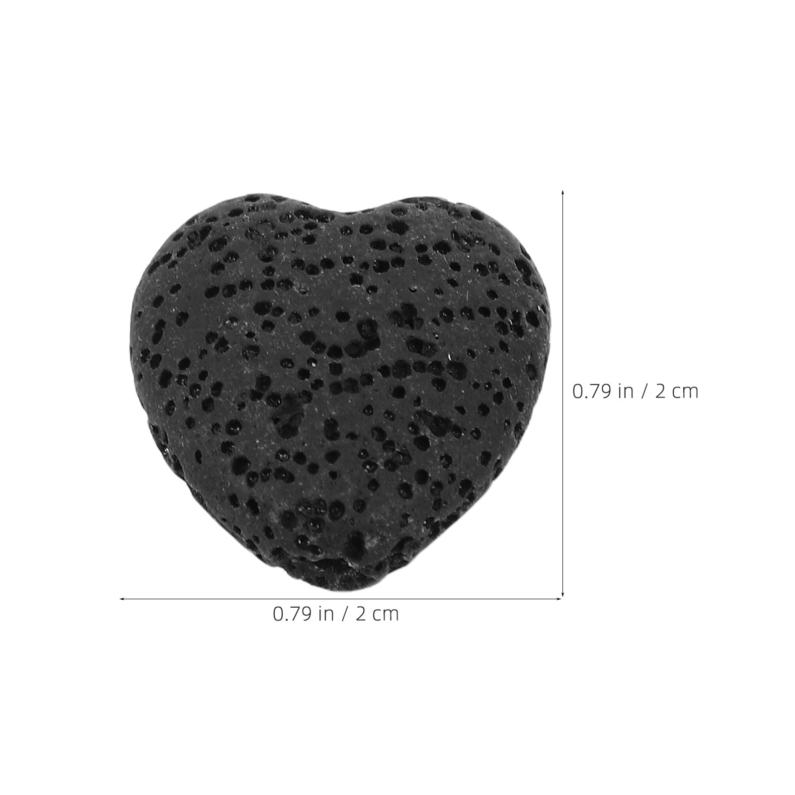 20Pcs Heart Volcanic Lava Rock - Home Fragrance And Diffuser のレビューと価格