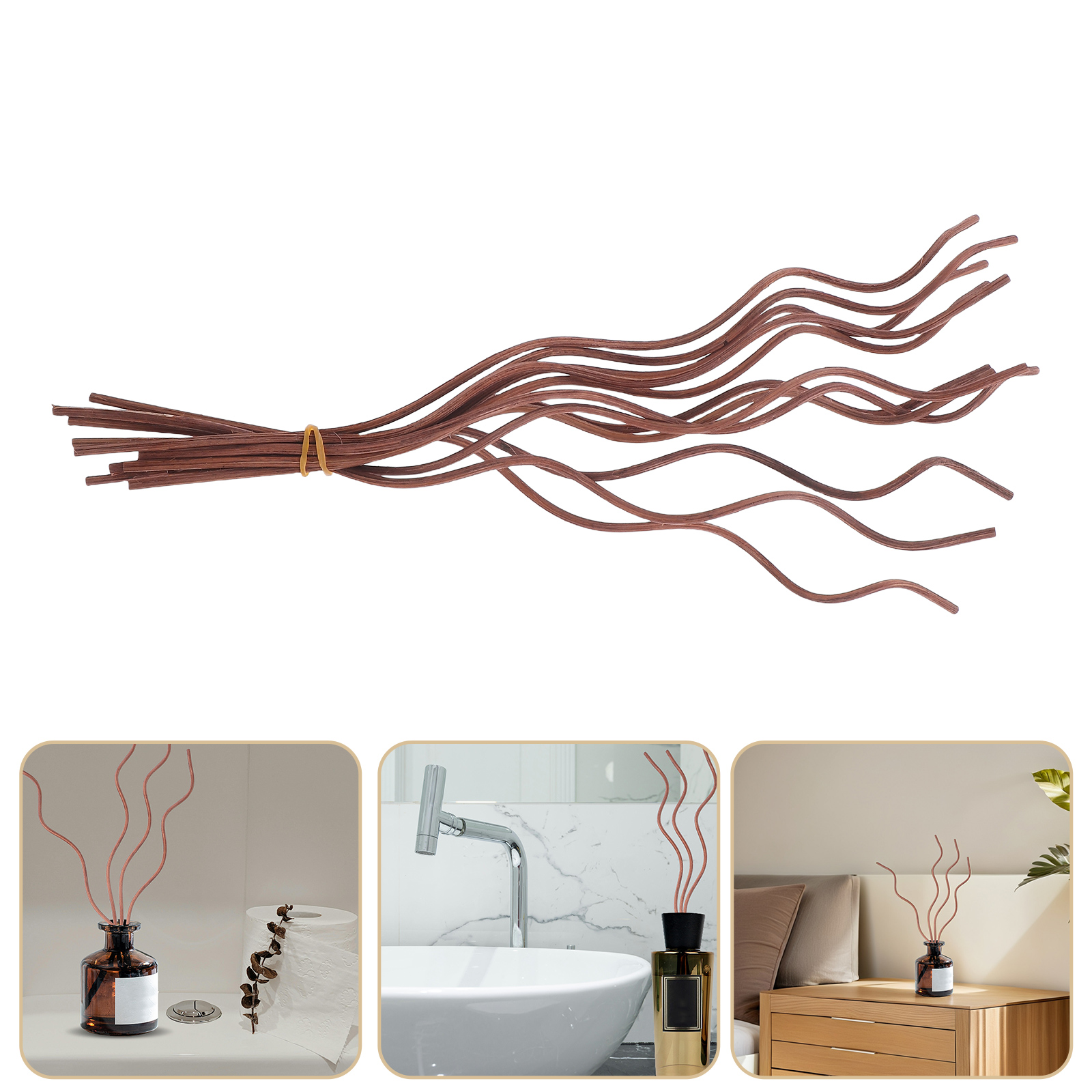 50pcs Diffuser Sticks Aroma Re - Home Fragrance Reed Diffuser Refill のレビューと価格