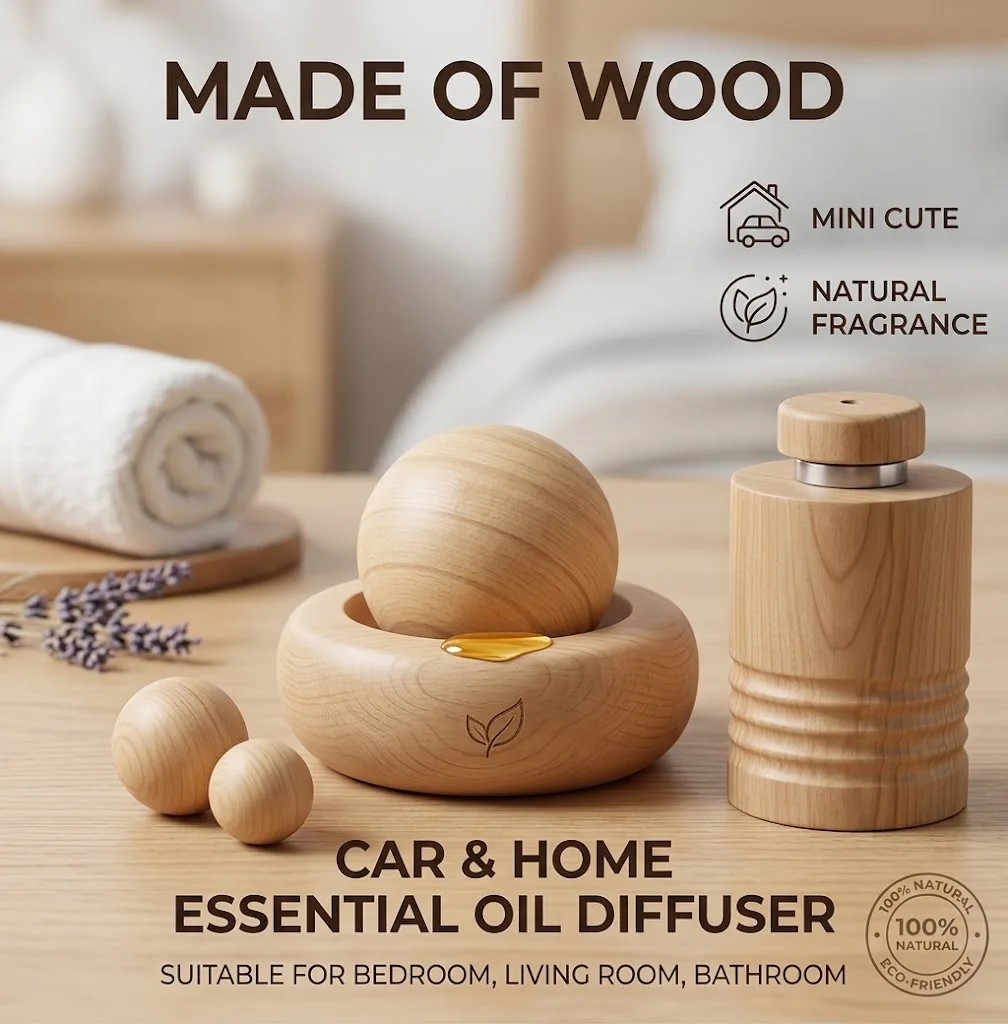 Car & Home Essential Oil Diffu - Home Fragrance Homemade のレビューと価格