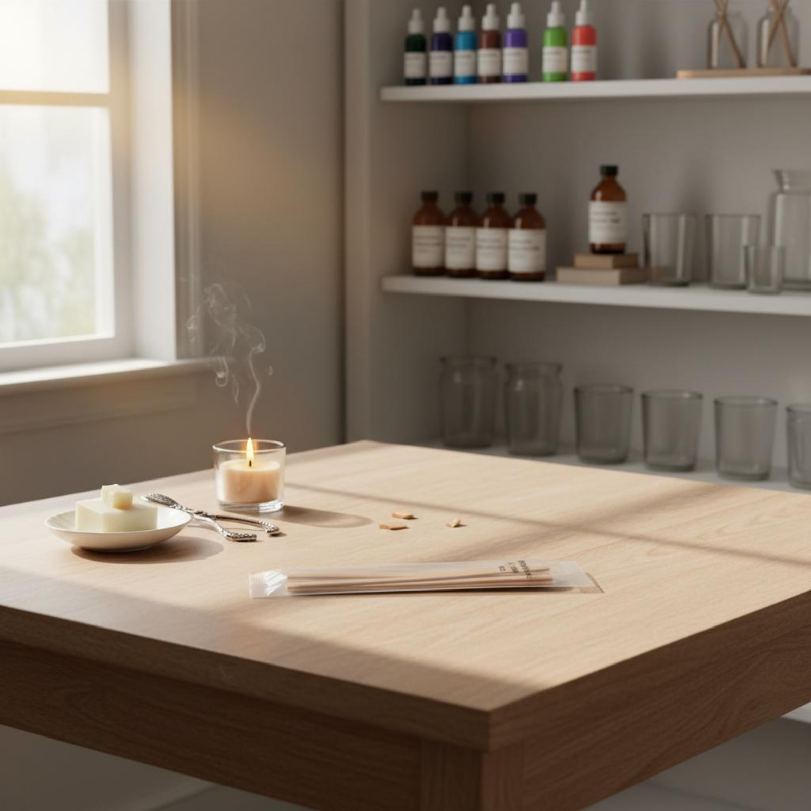 10 Pieces Wooden Candle Wicks  - Wooden Wick Candle のレビューと価格