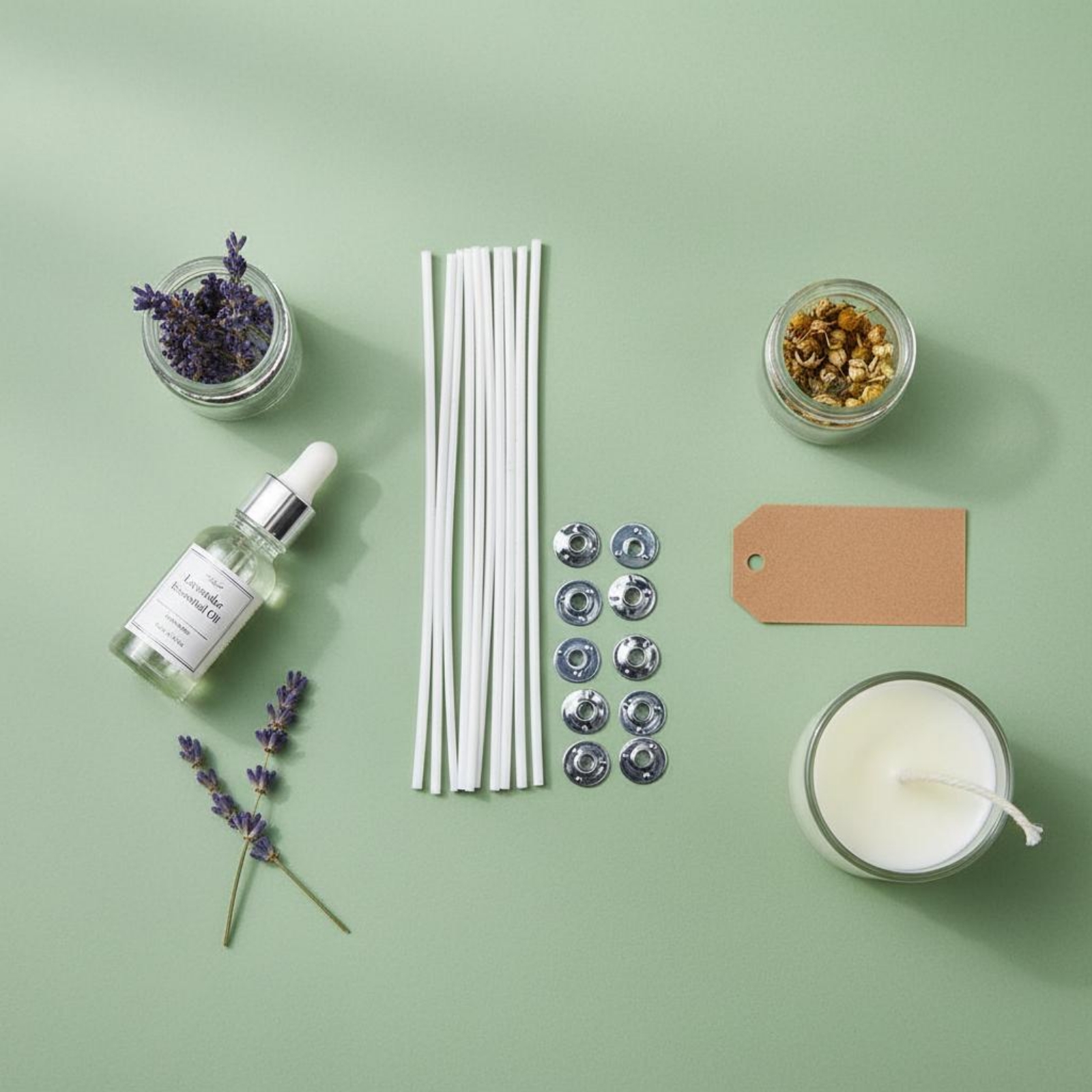 10 Pieces Candle Wick Pre-Waxe - Wooden Wick Candle のレビューと価格