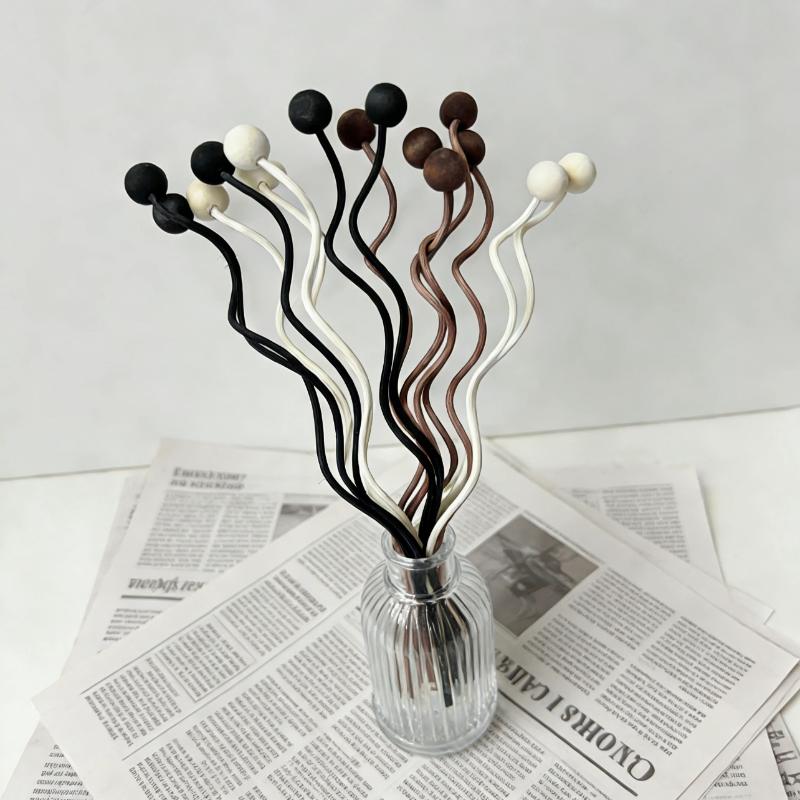 Wooden Bead Wave Shaped Rattan - Home Fragrance Reed Diffuser Refill のレビューと価格