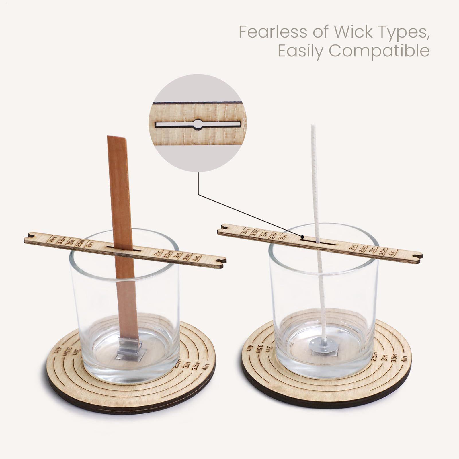 Wick Centering Tool Wick Stabi - Wooden Wick Candle のレビューと価格