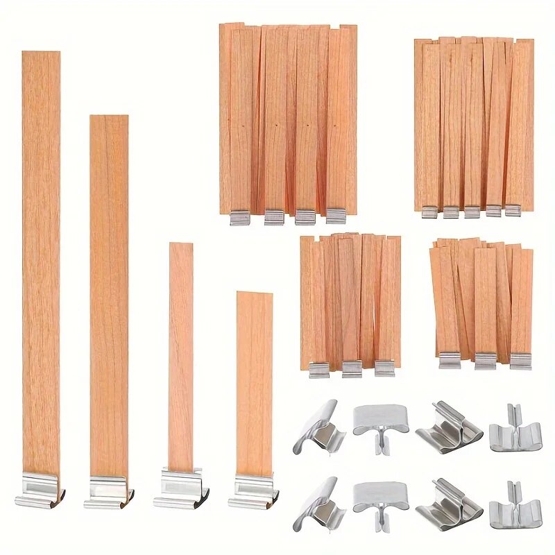30pcs High Quality Wooden Cand - Wooden Wick Candle のレビューと価格