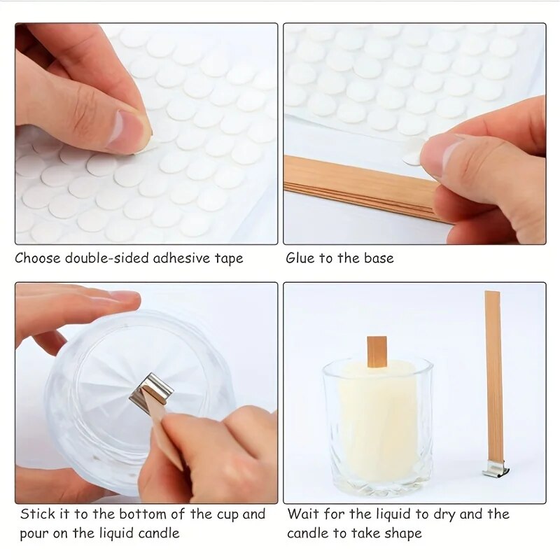 30pcs High Quality Wooden Cand - Wooden Wick Candle のレビューと価格