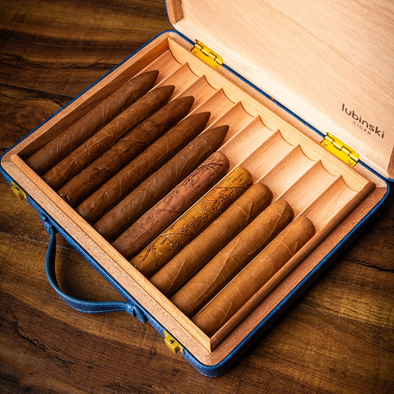 LUBINSKI Portable Cigar Case L - Home Fragrance Maple Walnut のレビューと価格