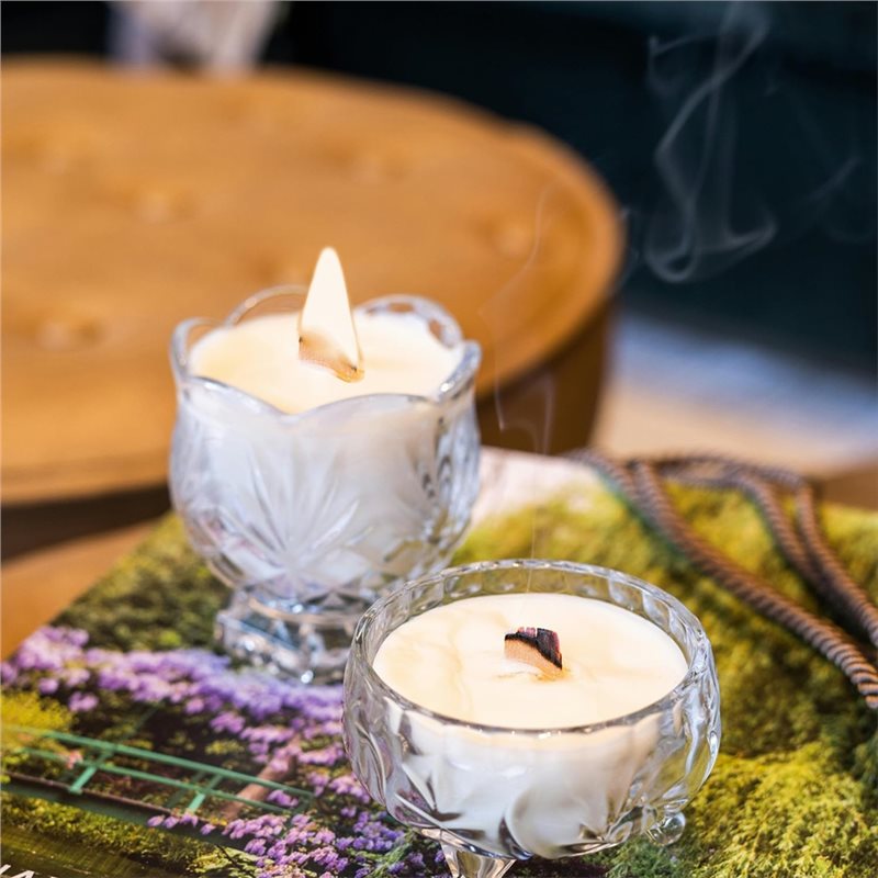 100Pcs Premium Wooden Candle W - Wooden Wick Candle のレビューと価格