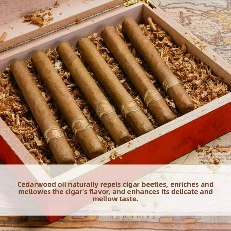 50g Cigar Humidor Spanish Ceda - Home Fragrance Maple Walnut のレビューと価格