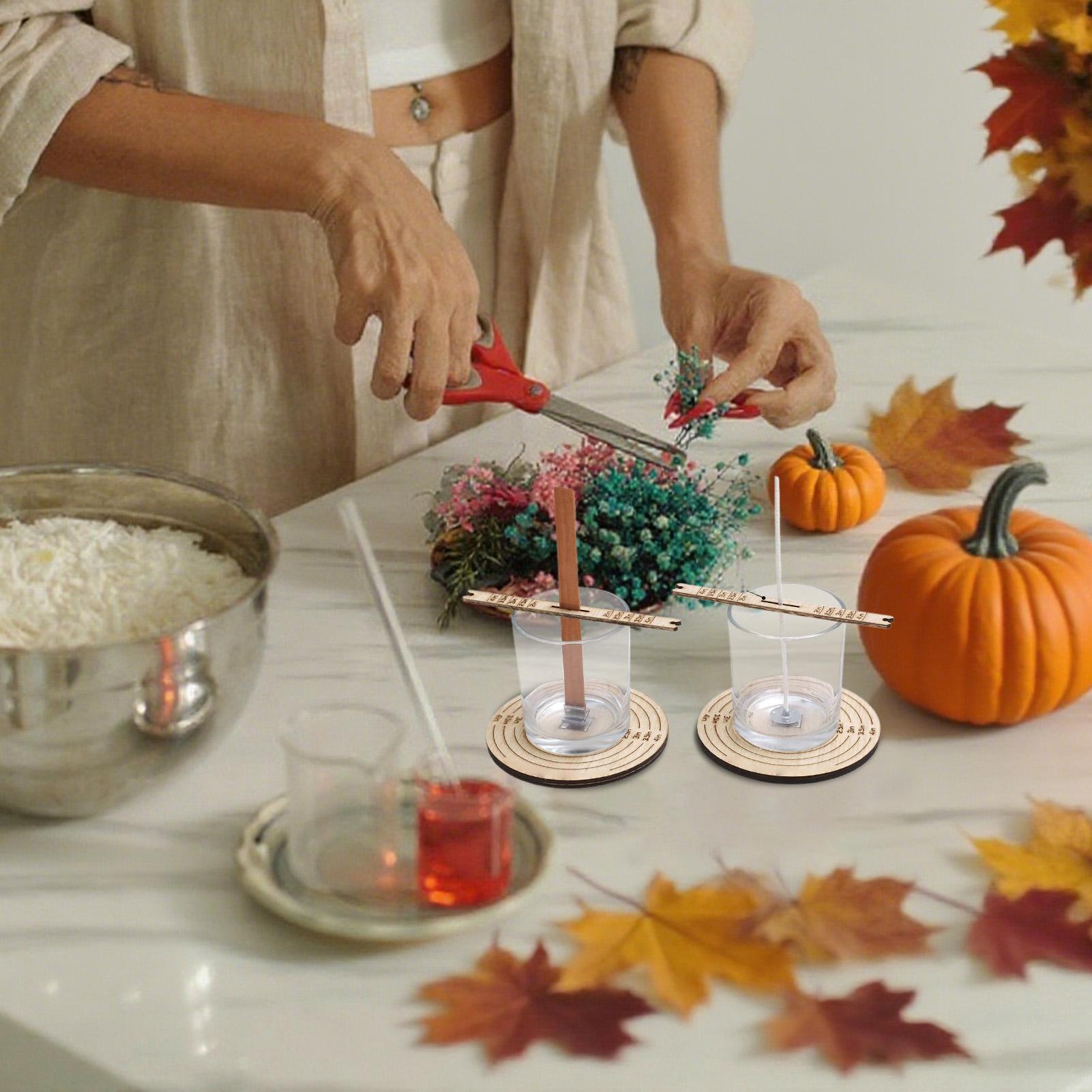 2pcs Wick Centering Tool Wick  - Wooden Wick Candle のレビューと価格