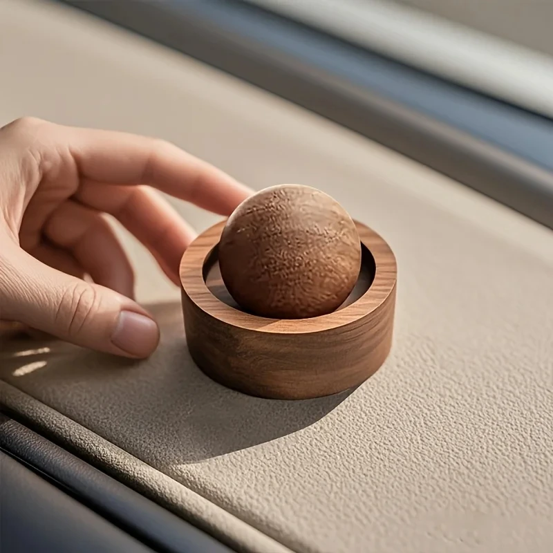 Wooden Ball Essential Oil Diff - Home Fragrance Janzen のレビューと価格