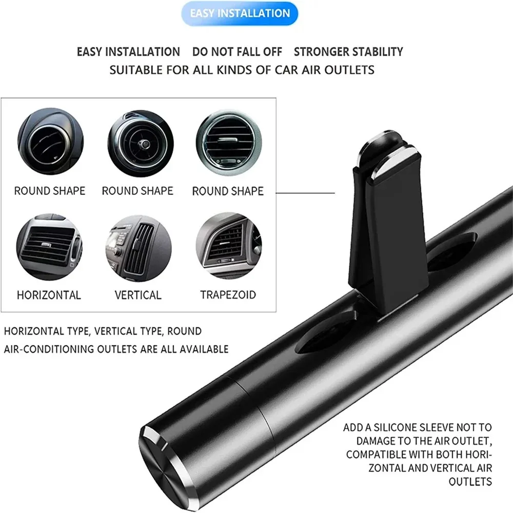 Car Air Vent Perfume Clip Cond - Xiaomi Home Fragrance のレビューと価格