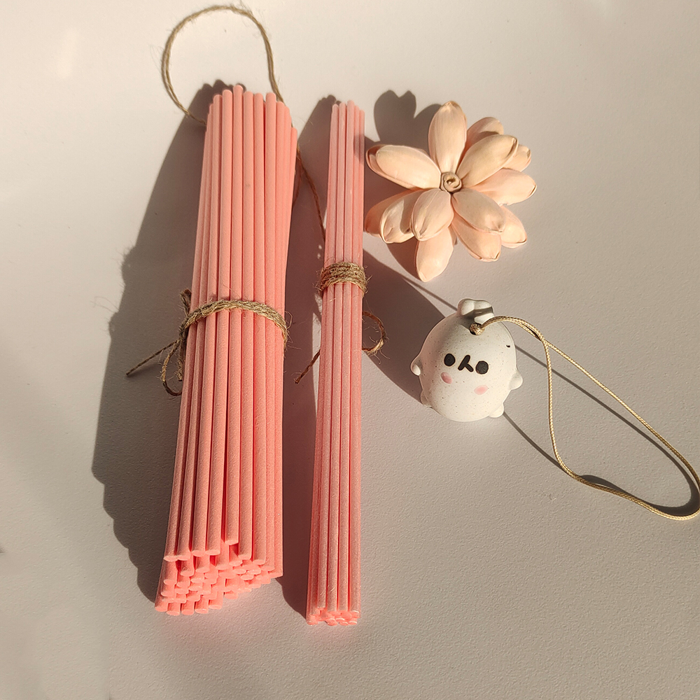3mm/4mm 22cm Pink Fiber Rattan - Home Fragrance Reed Diffuser Refill のレビューと価格