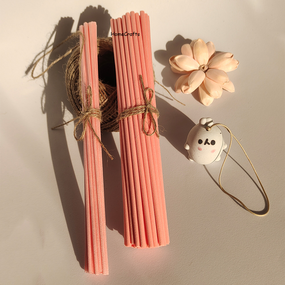 3mm/4mm 22cm Pink Fiber Rattan - Home Fragrance Reed Diffuser Refill のレビューと価格