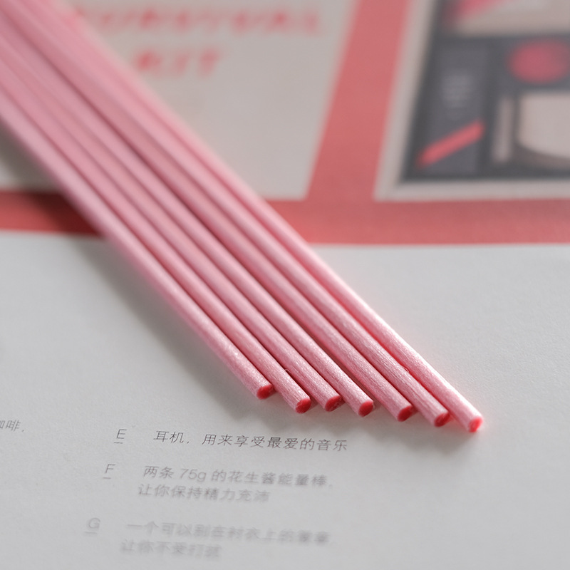3mm/4mm 22cm Pink Fiber Rattan - Home Fragrance Reed Diffuser Refill のレビューと価格