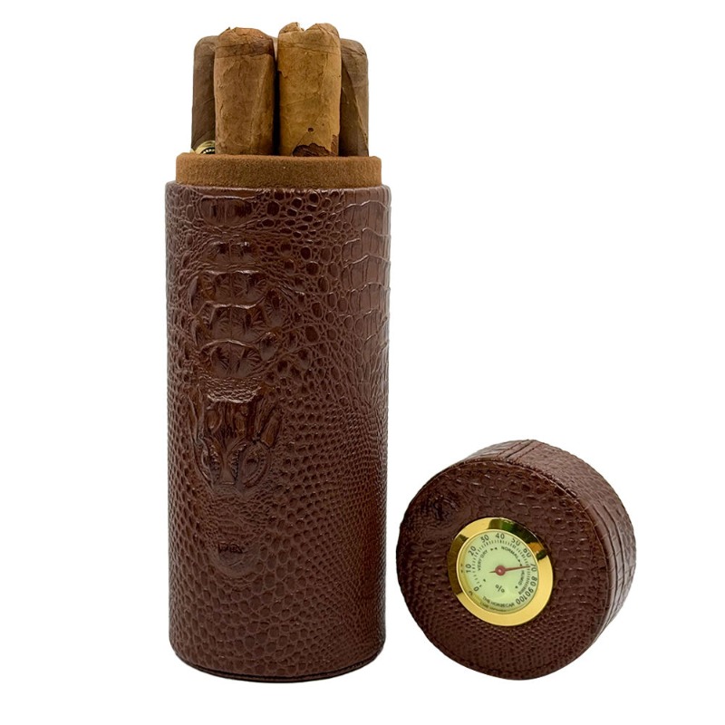 Leather Travel Humidor Cigar B - Home Fragrance Maple Walnut のレビューと価格