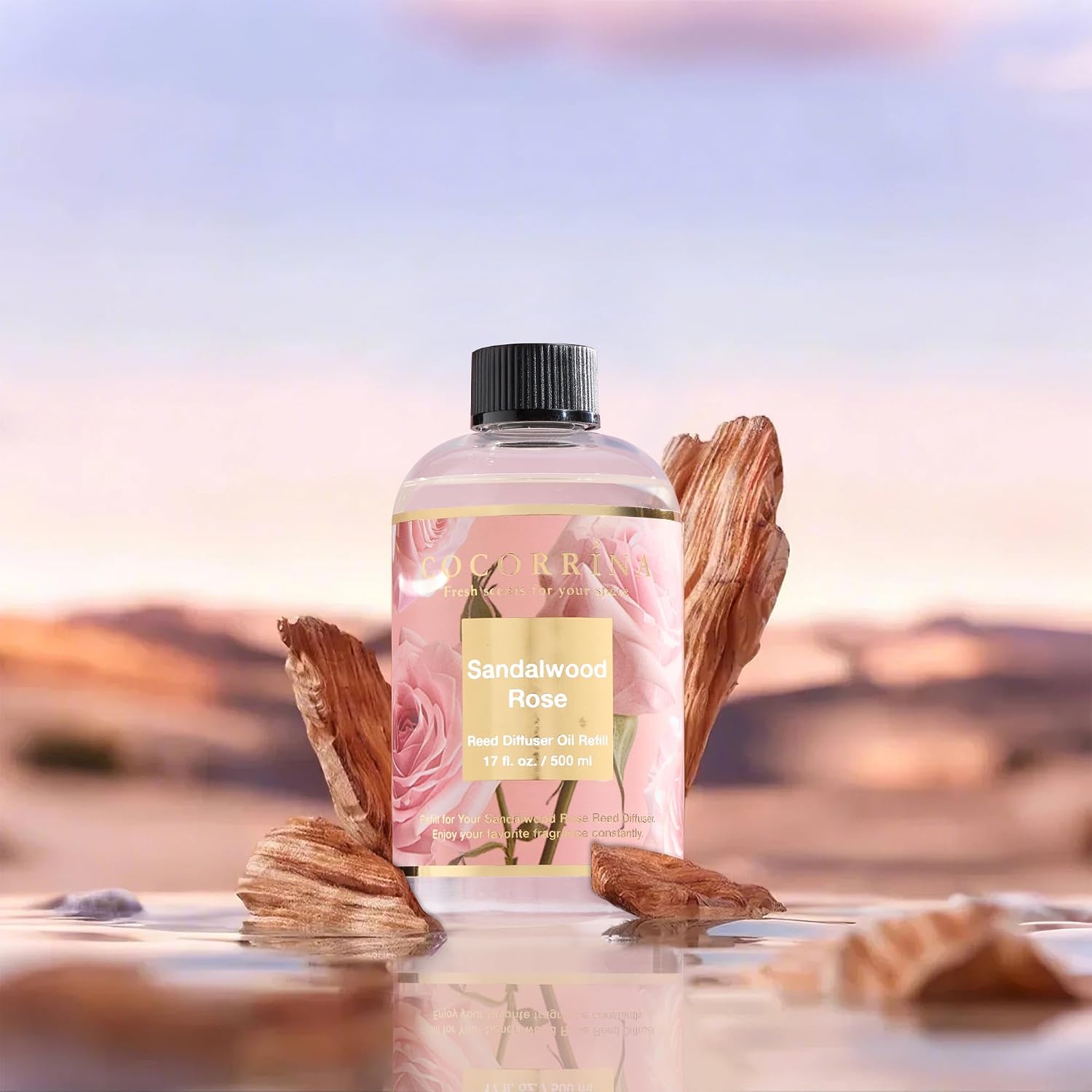 Sandalwood Rose Reed Diffuser  - Home Fragrance Reed Diffuser Refill のレビューと価格