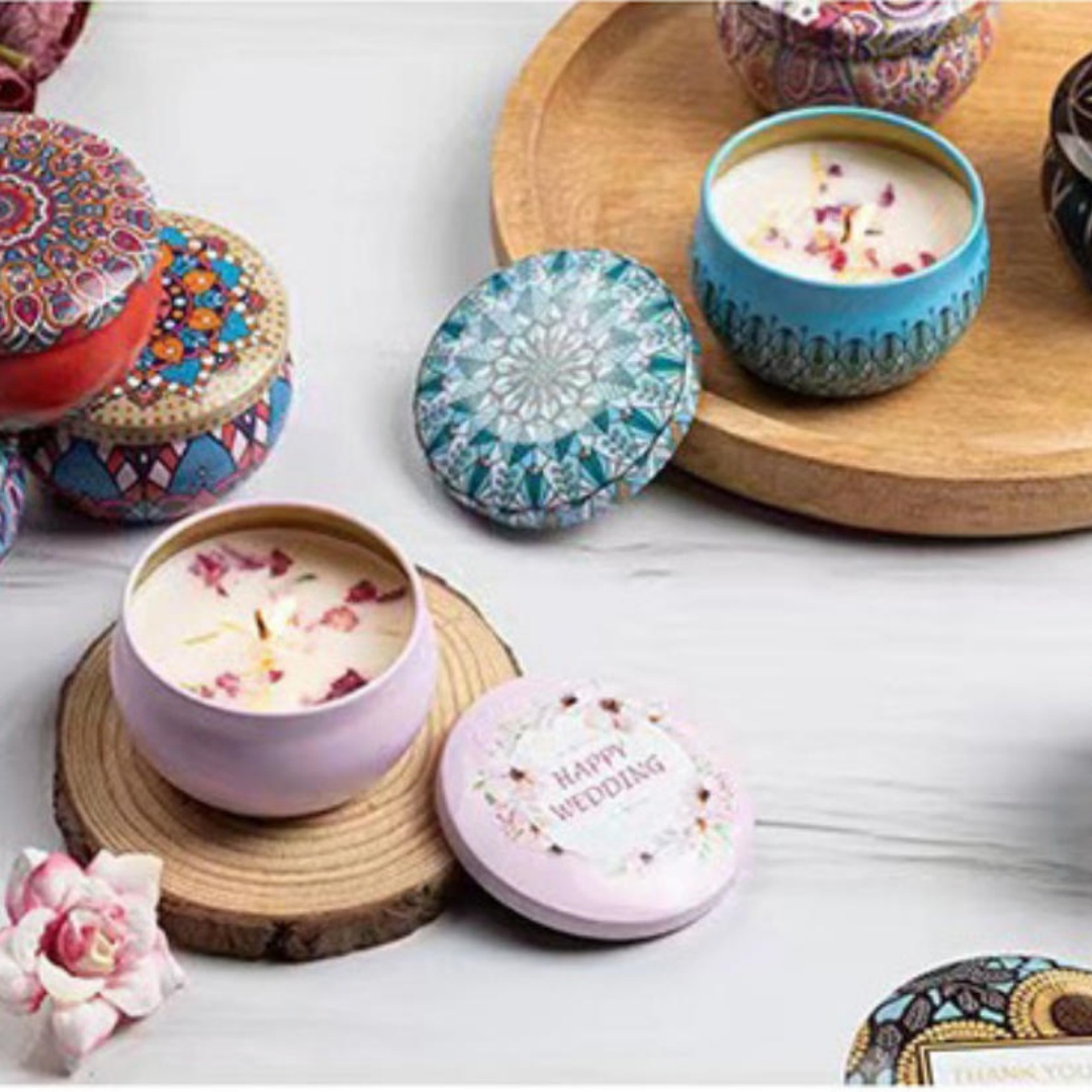 Rose-shaped candles,romantic a - Home Fragrance Kit のレビューと価格