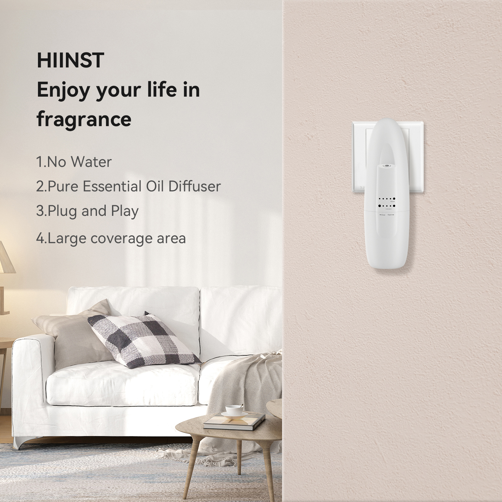 HIINST Luxury Electric Room Fr - Home Fragrance Plug In のレビューと価格