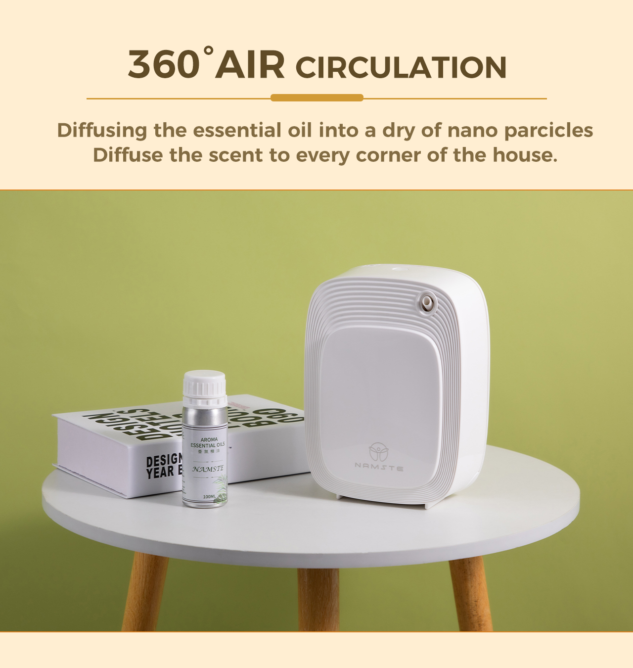 Namste 1000m³ Aroma Diffuser M - Home Fragrance Kit のレビューと価格