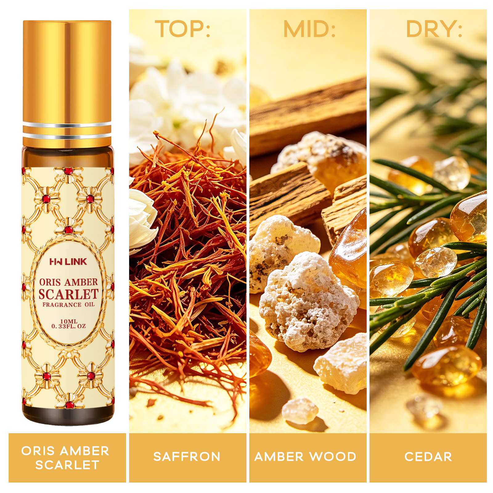 10ml Oris Amber Scarlet Essent - Home Fragrance And Diffuser のレビューと価格